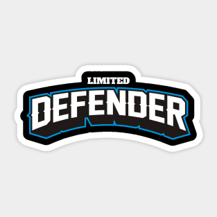 LIMITED DEFENDER Sticker